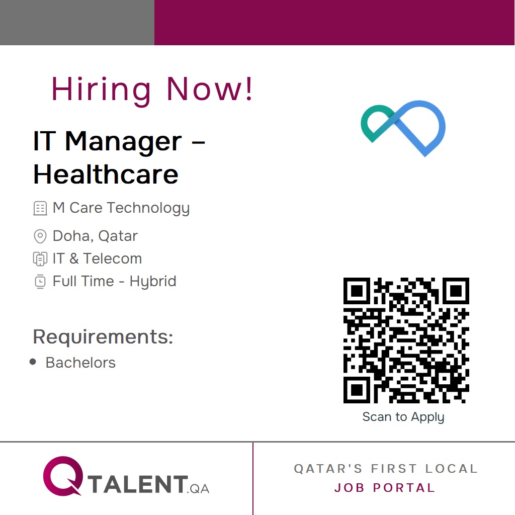 IT Manager – Healthcare