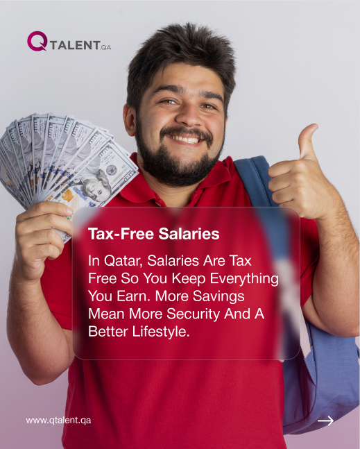 Tax-Free Salaries: Reason to Work in Qatar!